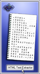 HTML Text Extractor Screenshot
